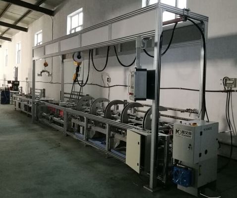 Automatic Four Piece Busbar Fabrication Machine 4.5m 6m Busway Assembly Production Line